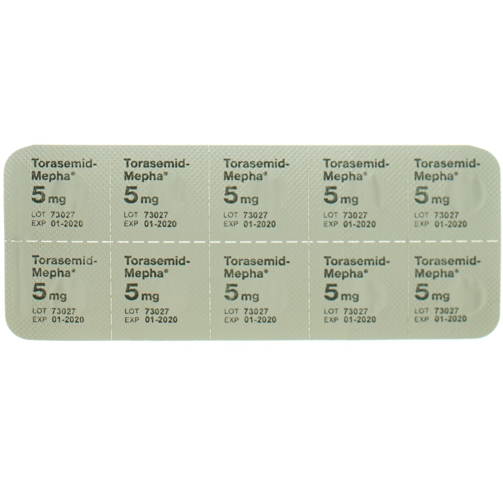 TORASEMID Mepha cpr 5 mg 100 pce