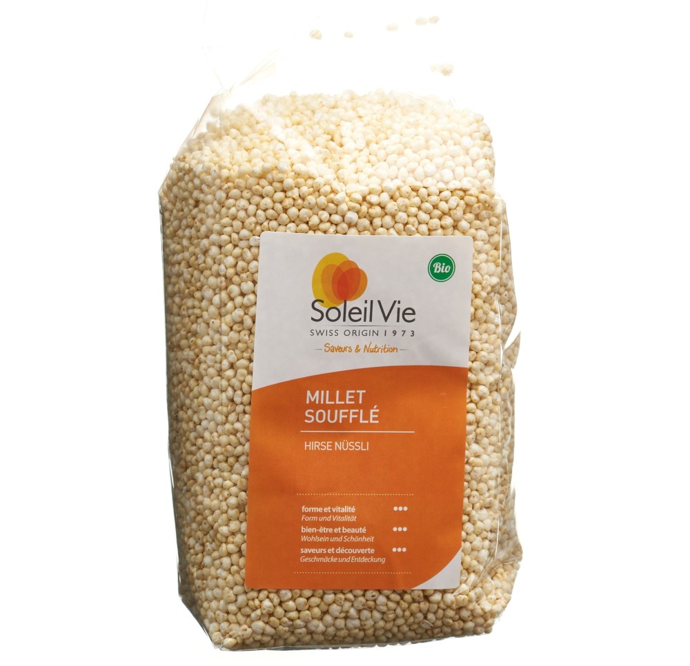 SOLEIL VIE millet soufflé bio 240 g