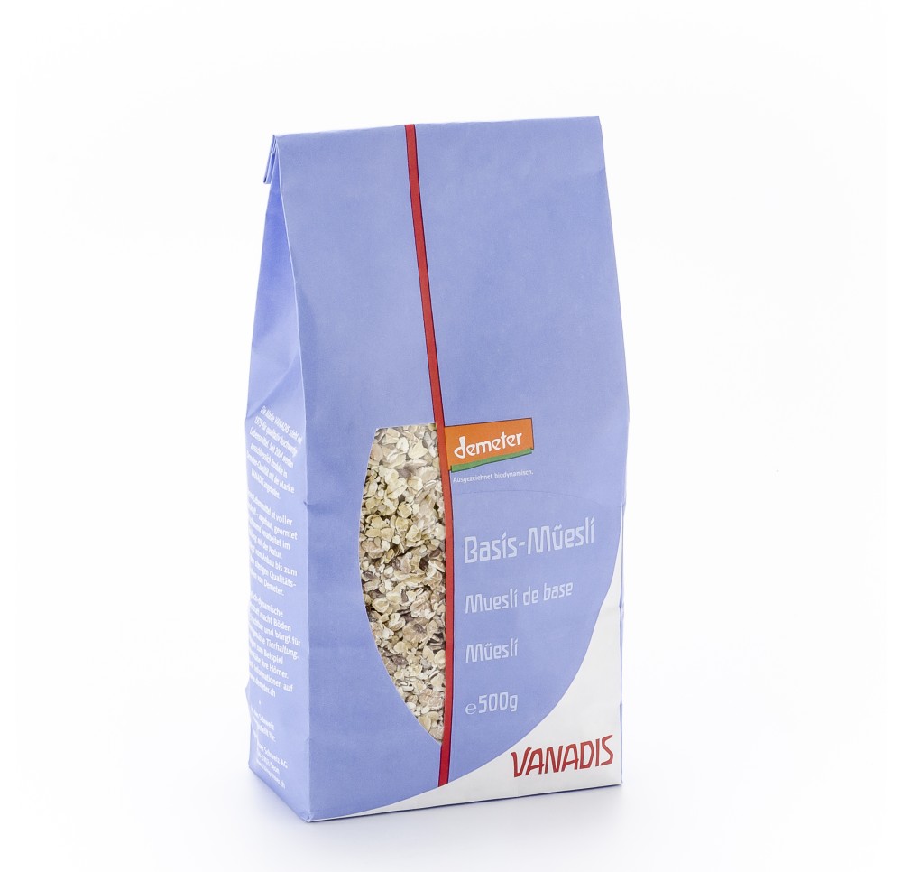 VANADIS muesli basis sach 500 g