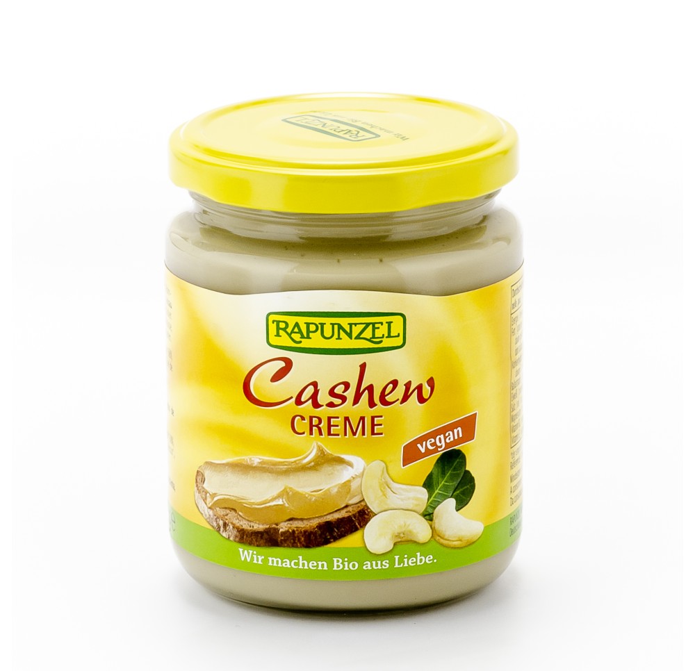 RAPUNZEL pâte tartiner noix cajou verre 250 g