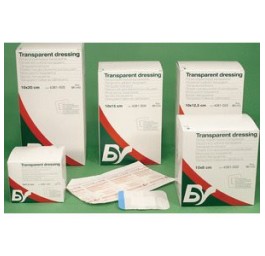 BASTOS pans adhésif transp 10x8cm st 50 pce
