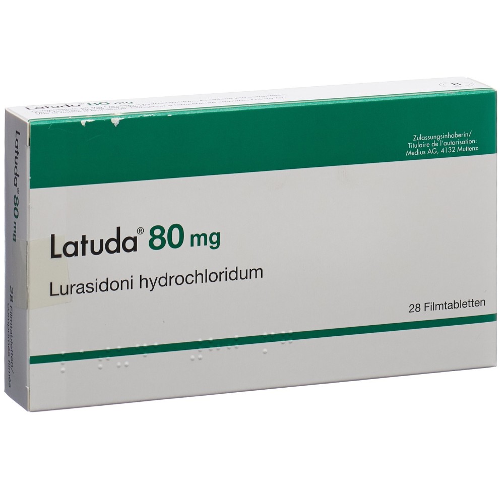 LATUDA cpr pell 80 mg 28 pce