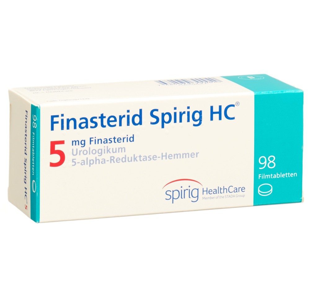 FINASTERIDE Spirig HC cpr pell 5 mg 98 pce