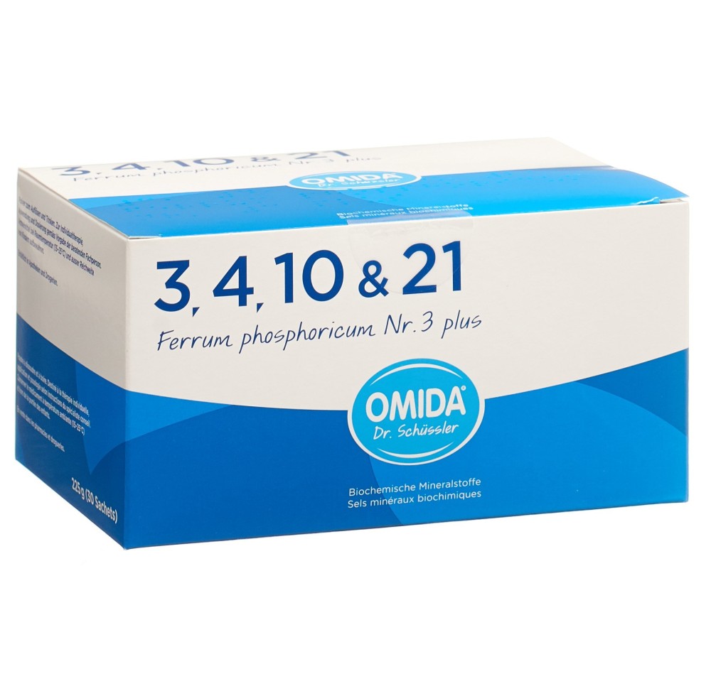 OMIDA SCHÜSSLER no3 ferr phos plus pdr sach 30 pce