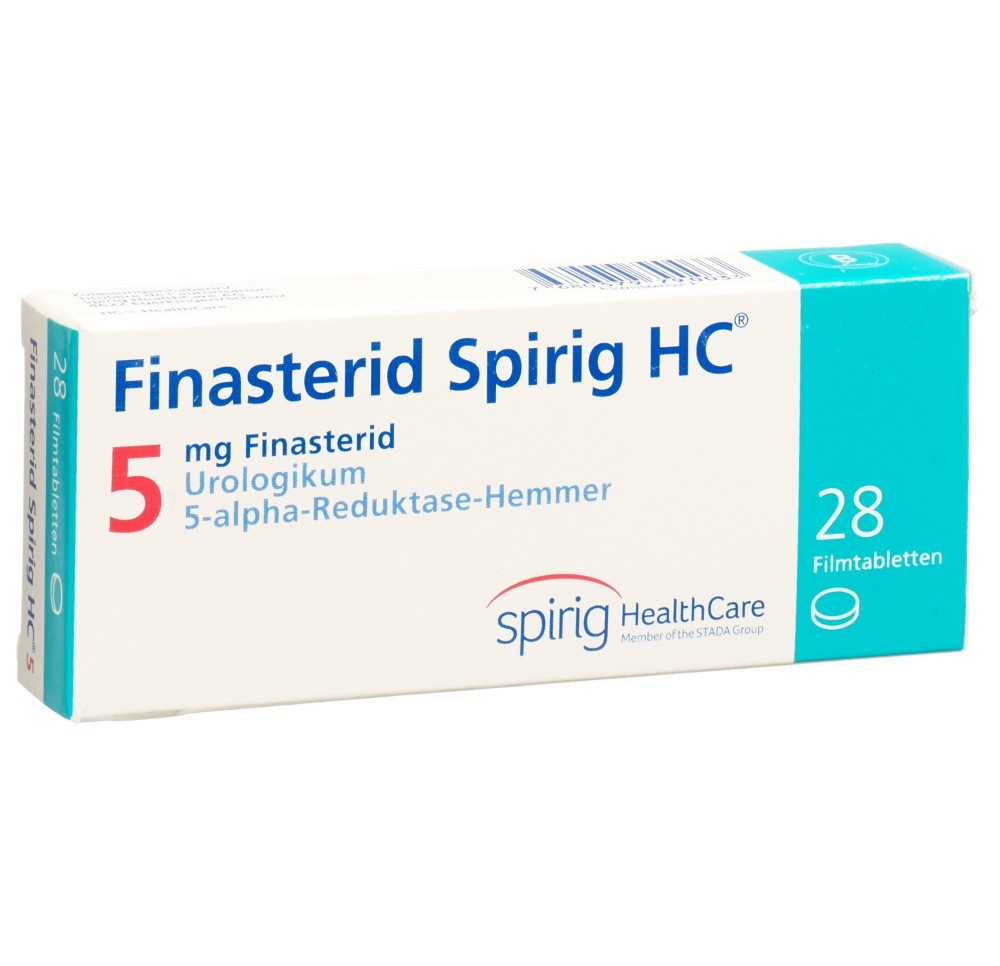 FINASTERIDE Spirig HC cpr pell 5 mg 28 pce