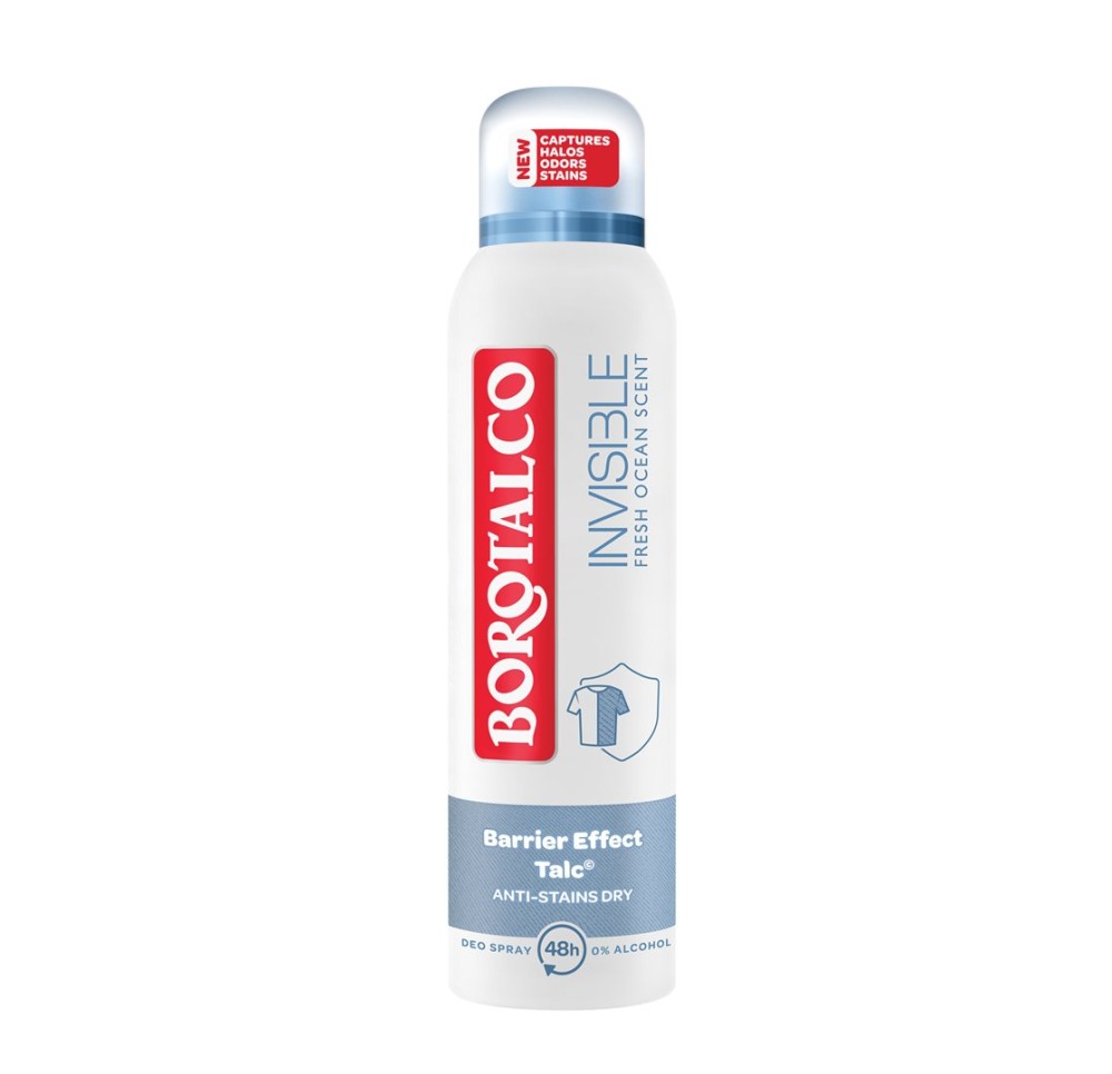 BOROTALCO Deo Invisible Fresh spray 150 ml