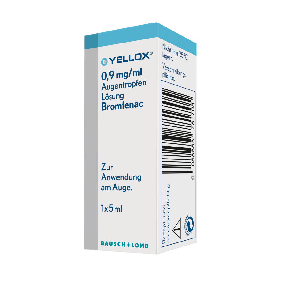YELLOX gtt opht 0.9 mg/ml fl 5 ml
