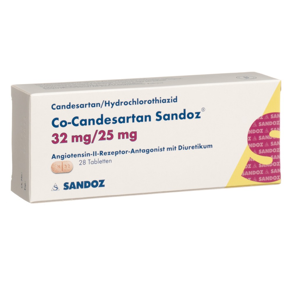 CO-CANDESARTAN Sandoz cpr 32/25 mg 28 pce