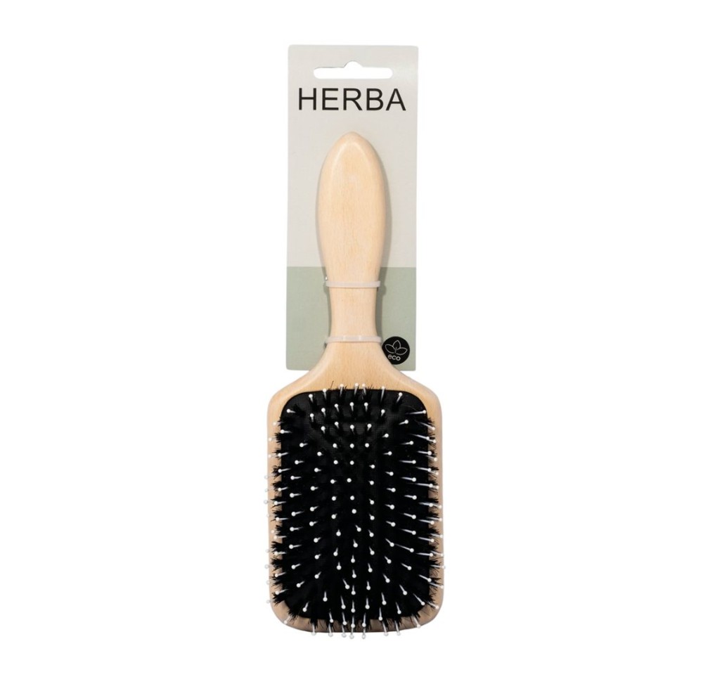 HERBA brosse pour cheveux longues bois hêtre