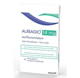 AUBAGIO cpr pell 14 mg 28 pce