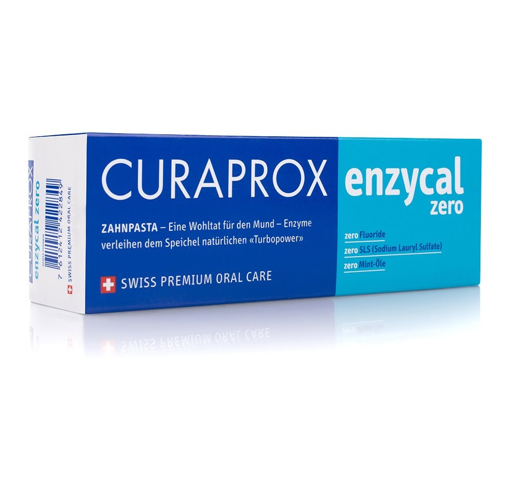CURAPROX enzycal Zero sans fluorure tb 75 ml