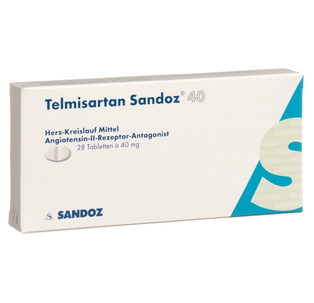 TELMISARTAN Sandoz cpr 40 mg 28 pce