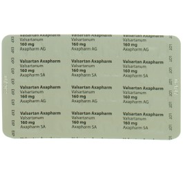 VALSARTAN axapharm cpr pell 160 mg 98 pce