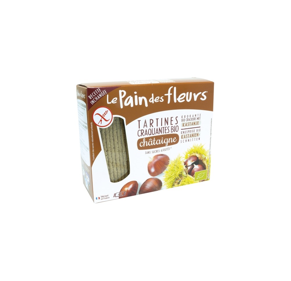 LE PAIN DES FLEURS tart croq chât bio s gl n 300 g