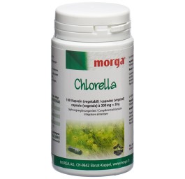 MORGA Chlorella capsules végétales 100 pce