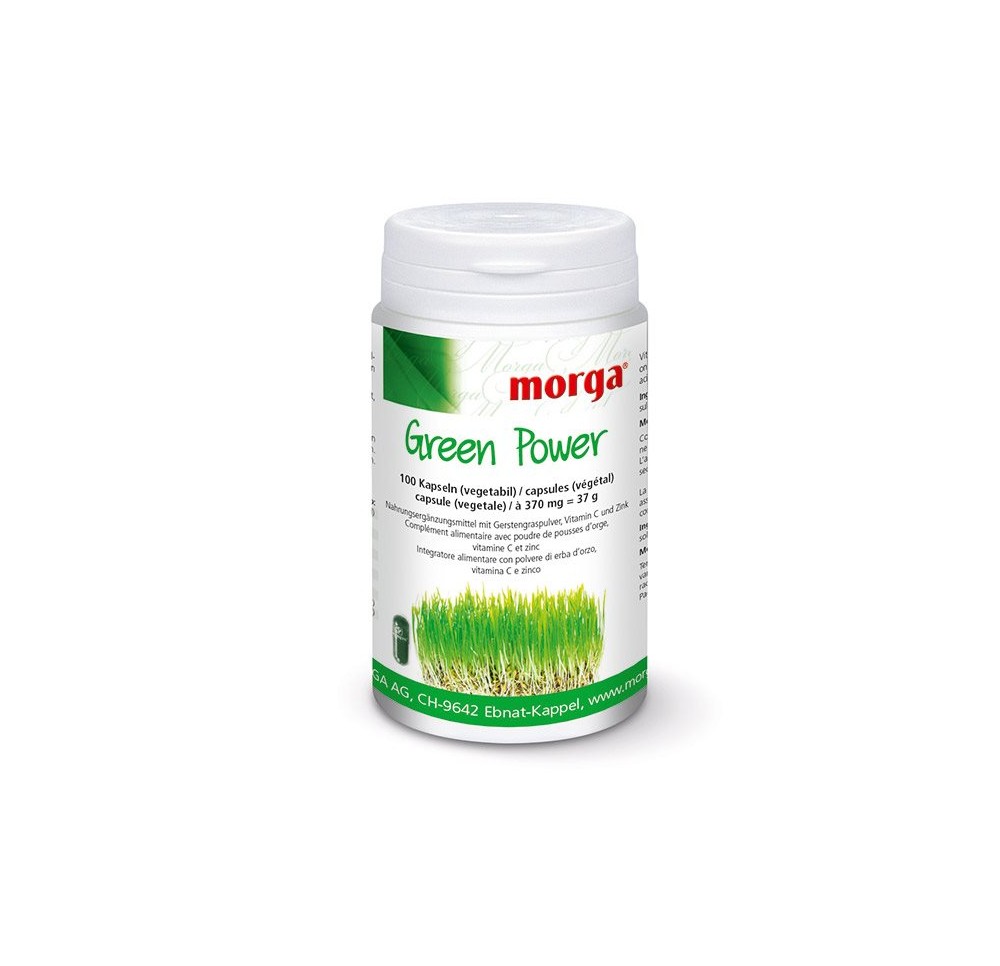 MORGA Green Power capsules végétales 100 pce