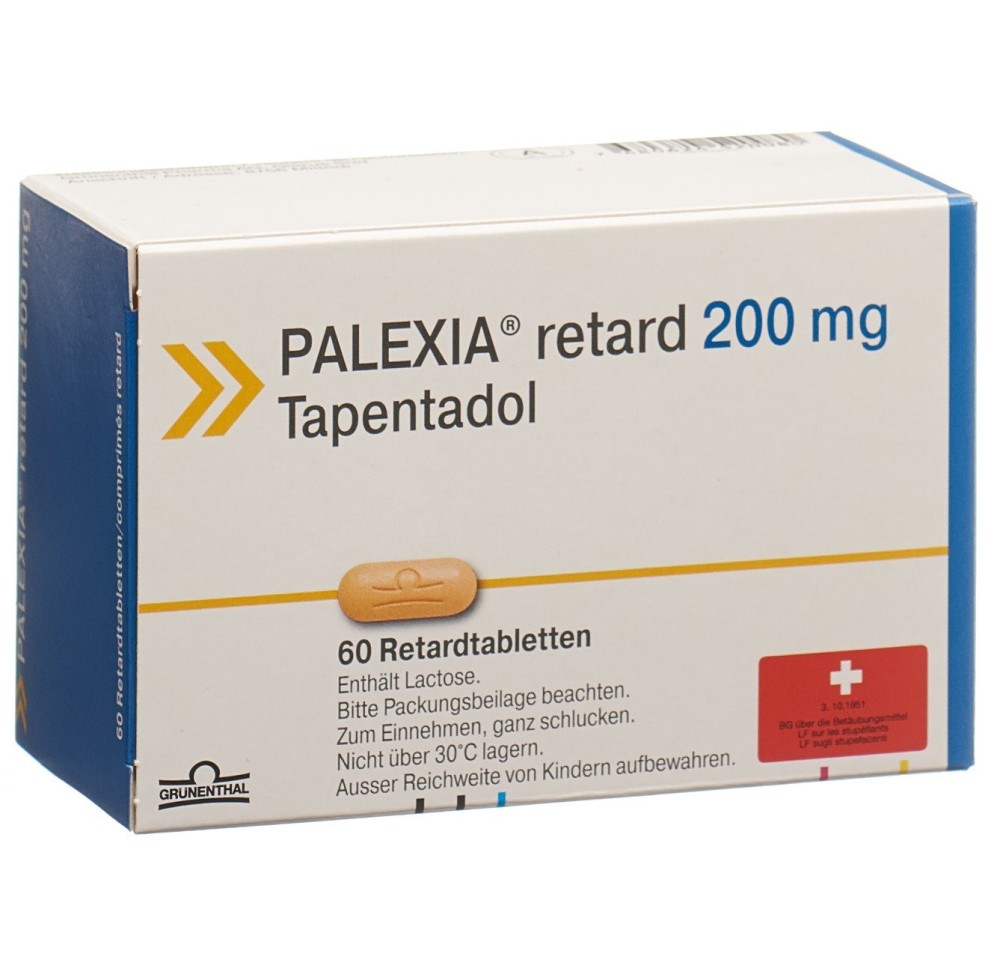 PALEXIA cpr ret 200 mg 60 pce