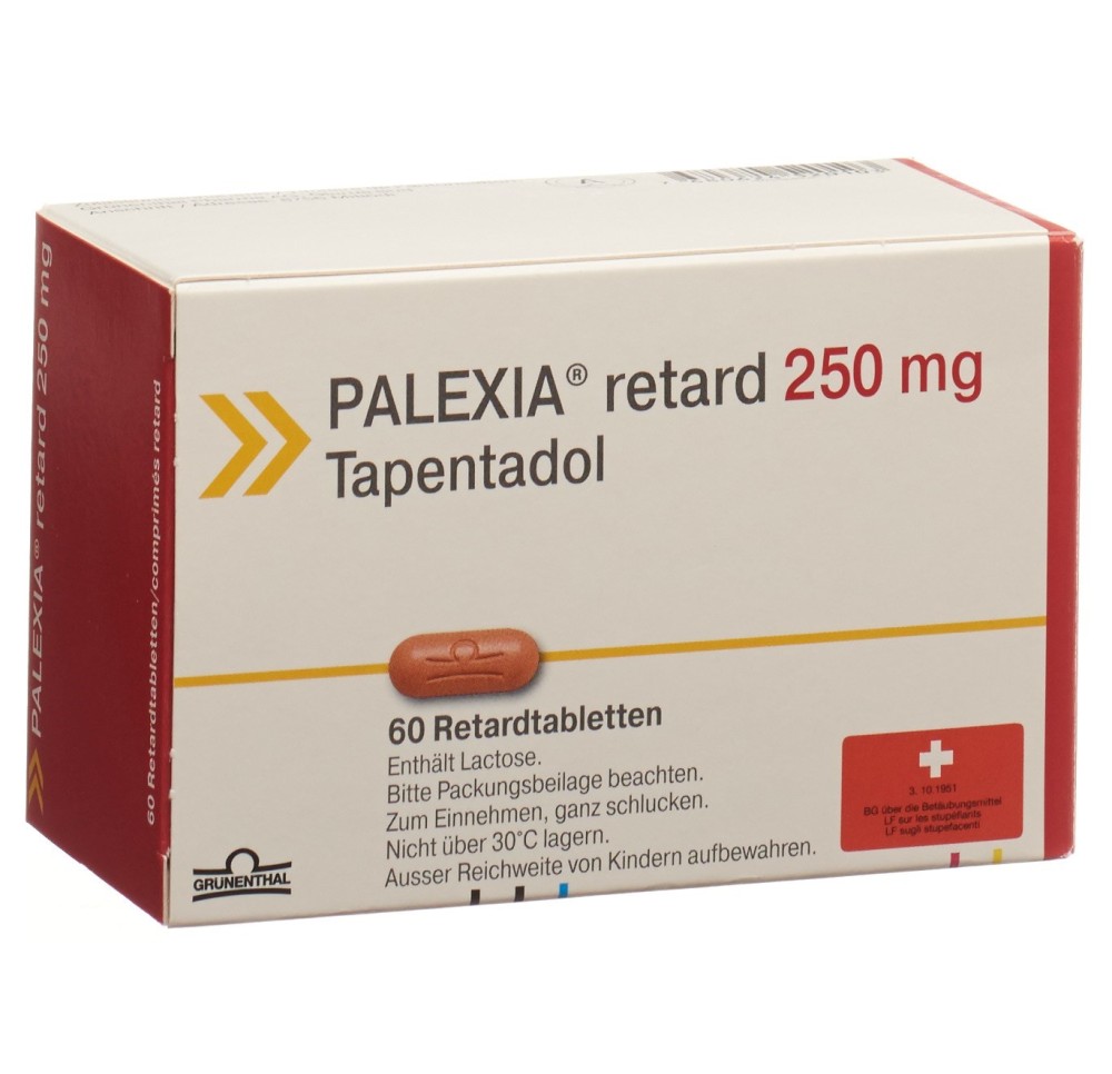PALEXIA cpr ret 250 mg 60 pce