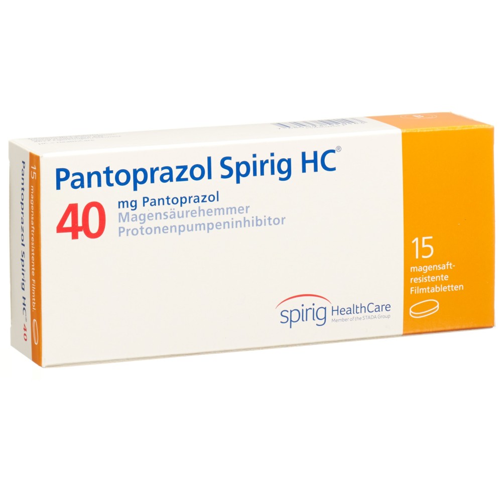 PANTOPRAZOLE Spirig HC cpr 40 mg 15 pce