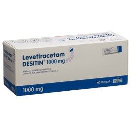 LEVETIRACETAM DESITIN mini cpr pel 1000 mg 100 pce