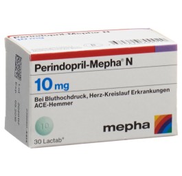 PERINDOPRIL Mepha N Lactab 10 mg bte 30 pce