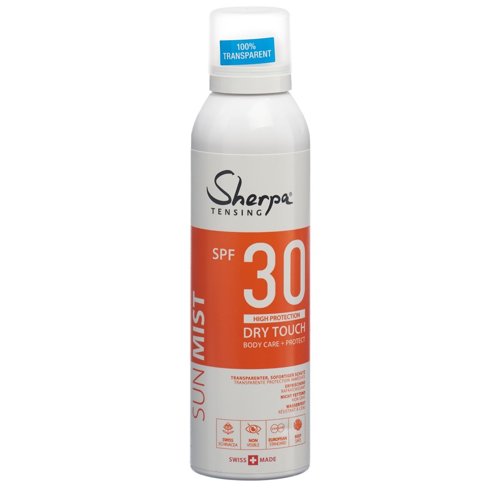 SHERPA TENSING brumisation Invisible SPF30 200 ml