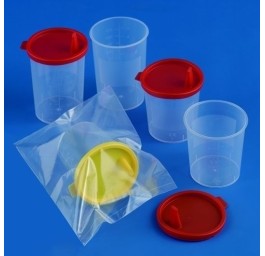 SEMADENI gobelet urine avec couvercle 1000 pce