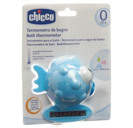 CHICCO indicateur temp bain Globe Fish li blue 0m+