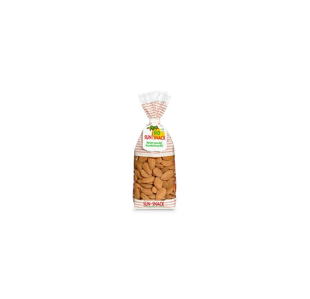 BIO SUN SNACK amandes bio brunes sach 250 g