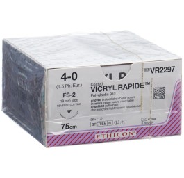 VICRYL RAPID 75cm incolore 4-0 FS-2 36 pce