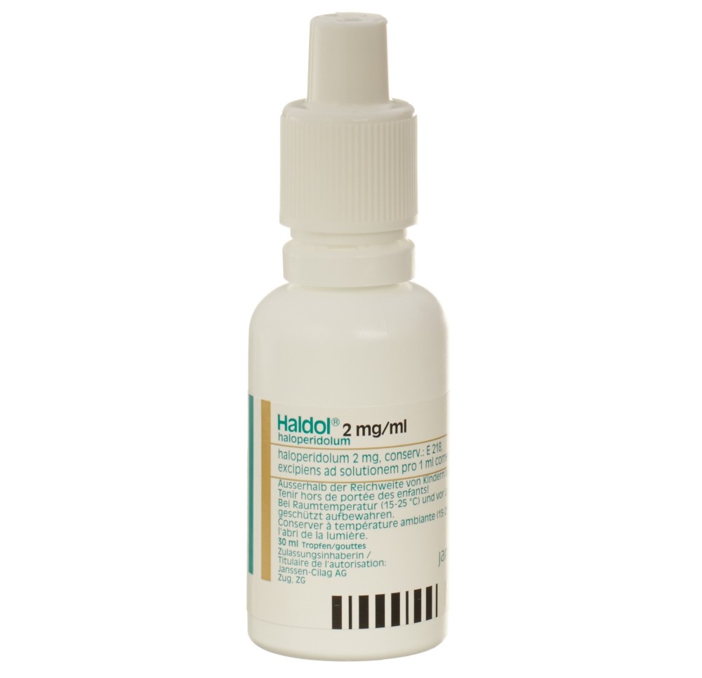 HALDOL gouttes 2 mg/ml fl plast 30 ml