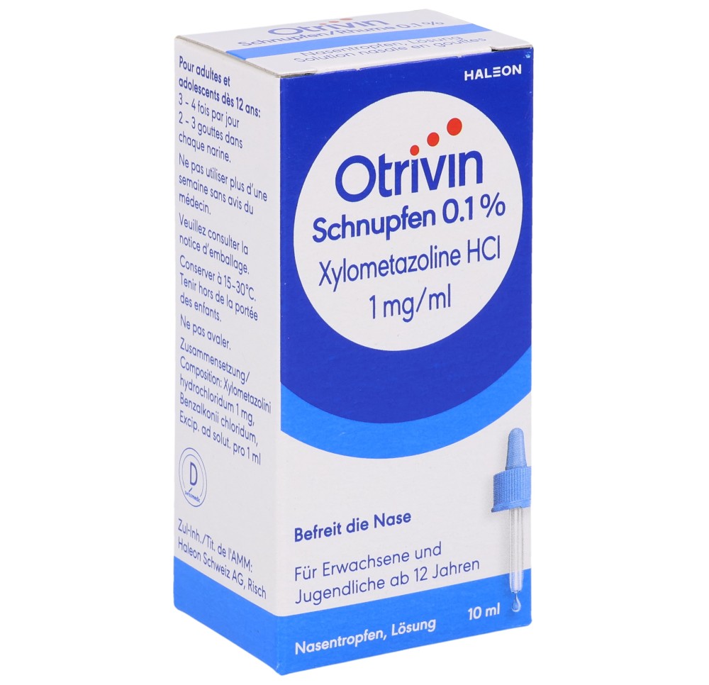 OTRIVIN Rhume gtt nas 0.1 % fl 10 ml