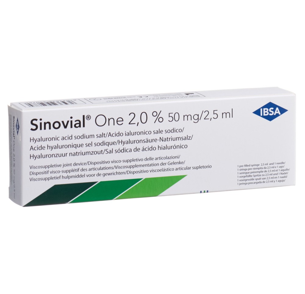 SINOVIAL One sol inj ser pré 2.5 ml