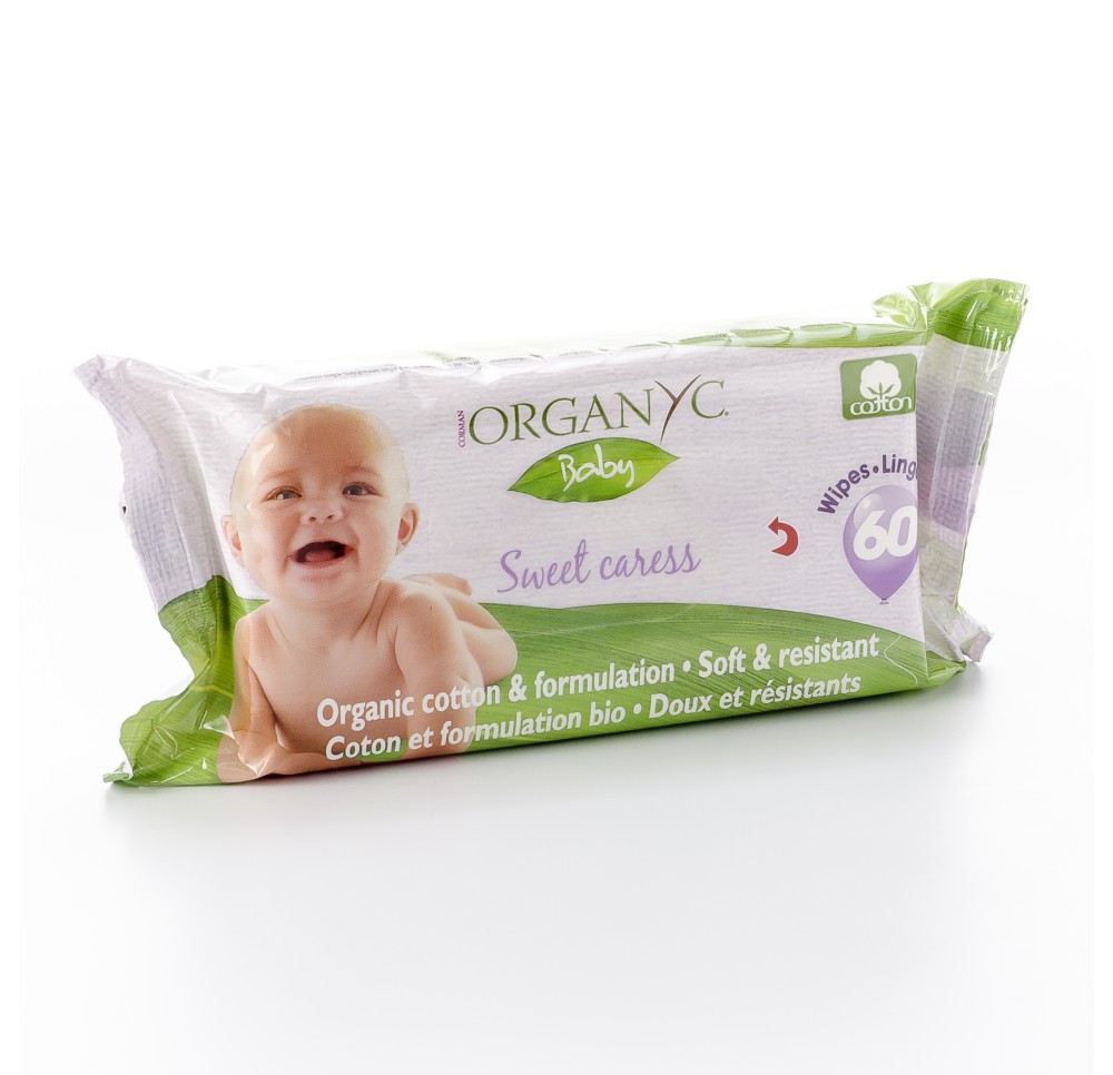 ORGANYC lingettes Baby 60 pce
