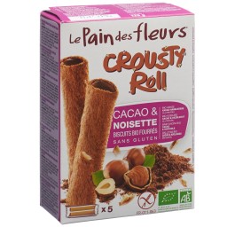 CROUSTY ROLL cacao noisettes bio s glut 125 g