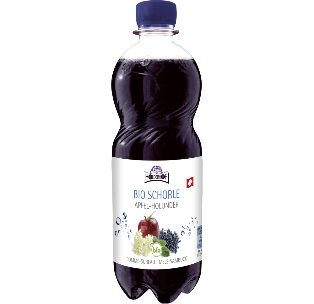 HOLDERHOF schorle aux pommes-sureau bio 5 dl