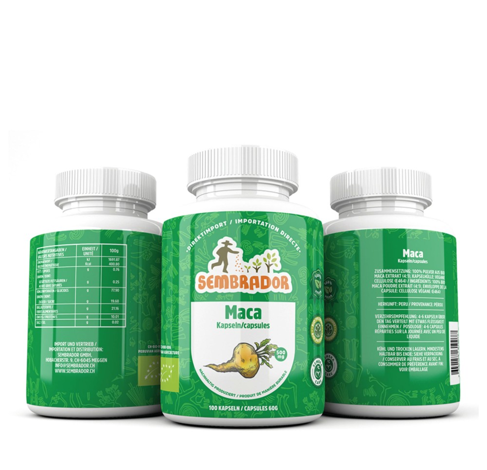 SEMBRADOR maca caps bio 70 g