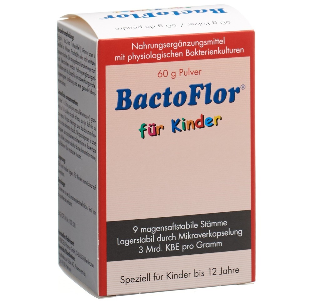 BACTOFLOR pour enfants pdr bte 60 g