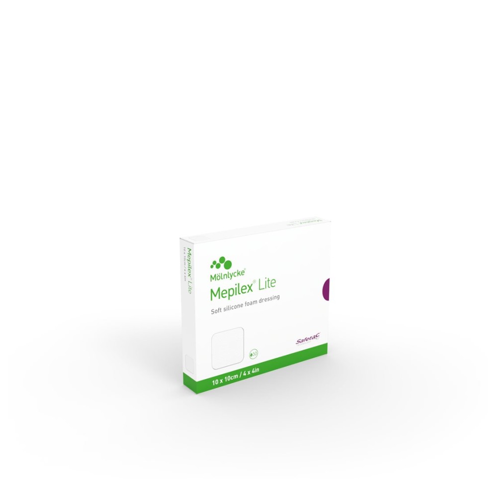 MEPILEX Lite pans hydrocell 10x10cm silic 5 pce