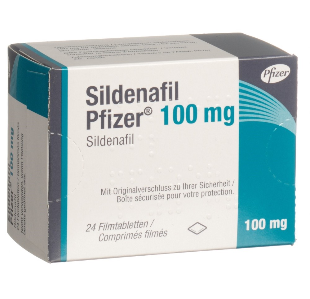 SILDENAFIL Pfizer cpr pell 100 mg 24 pce