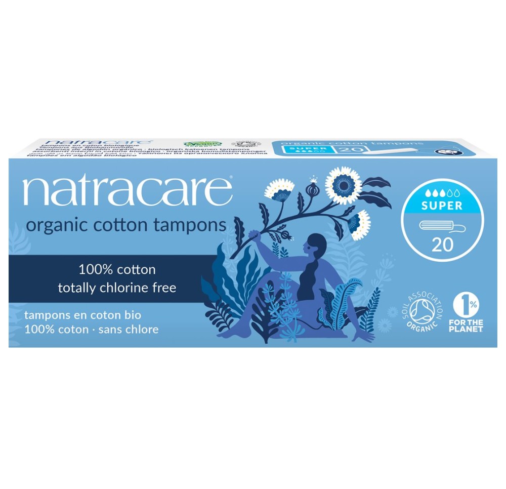 NATRACARE tampons super 20 pce