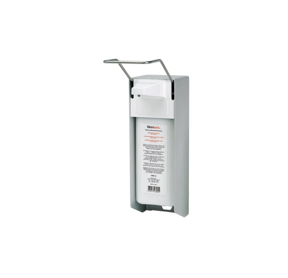 SKINTECT aluminium dispenser mur pour fl 1000ml