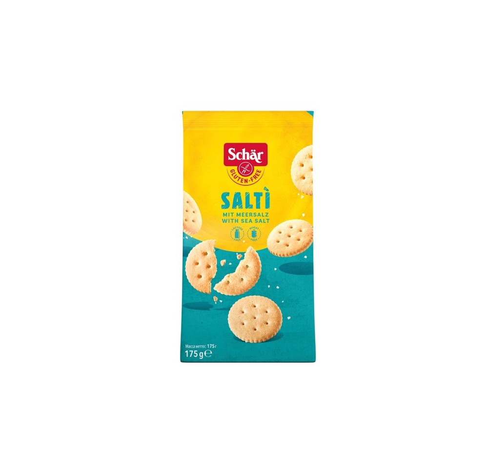 SCHÄR salti crackers salé sans gluten sach 175 g