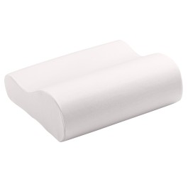 ELSA oreiller voyage 33x11cm housse velours royal