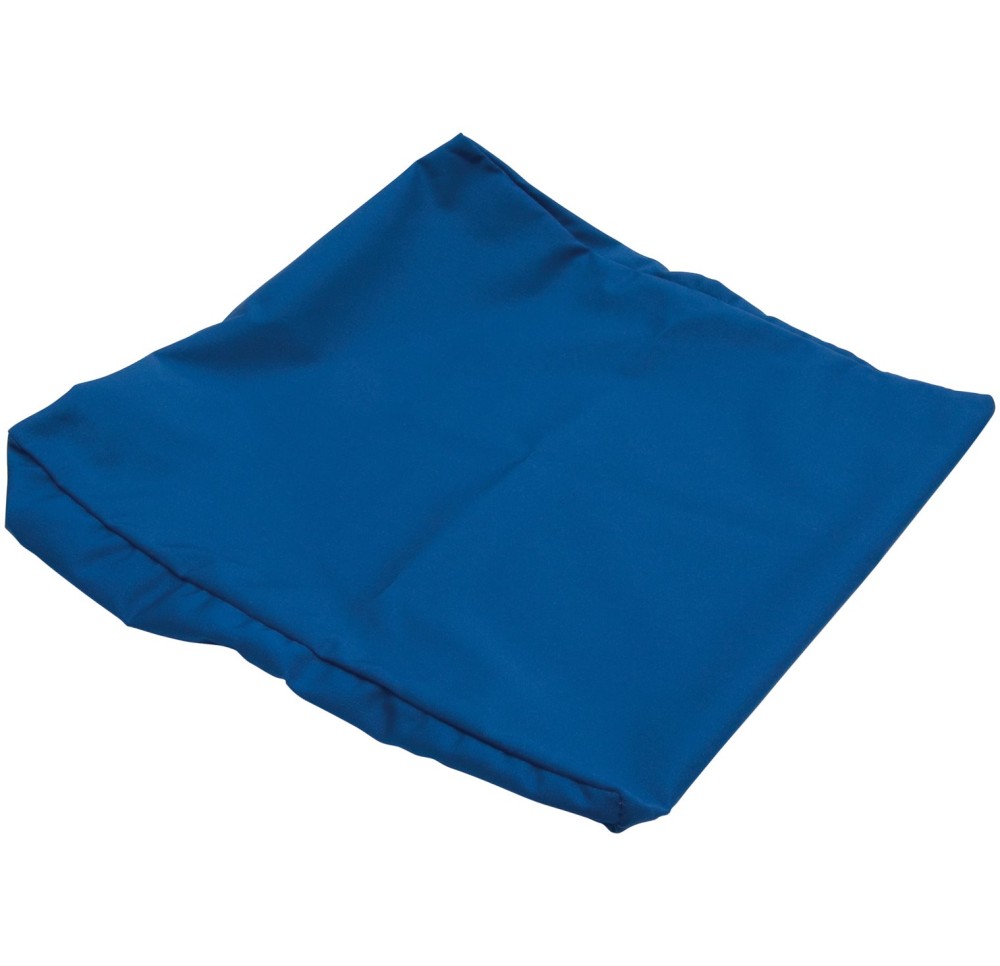 SAHAG taie pour traversin bleu