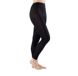 EUSANA femmes culotte longue S noir