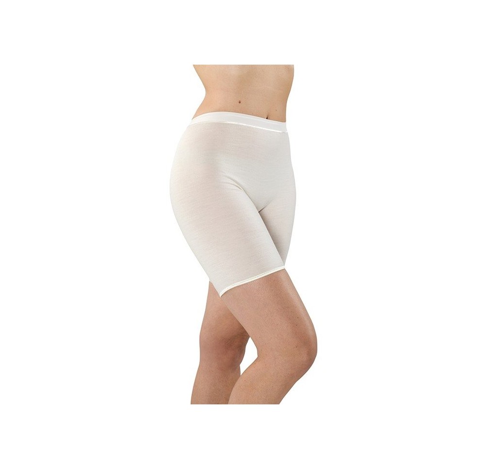 EUSANA femmes culotte longue 1/4 L ivoire