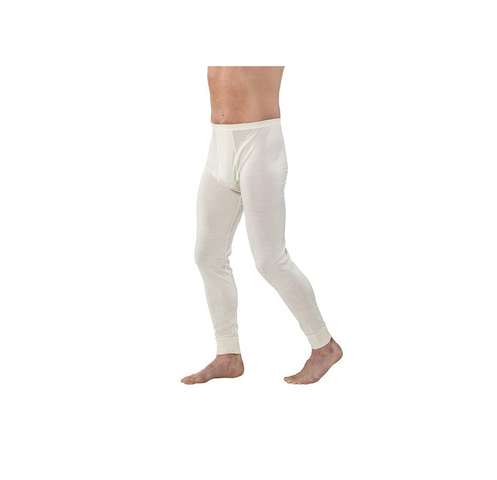 EUSANA hommes caleçon long L ivoire
