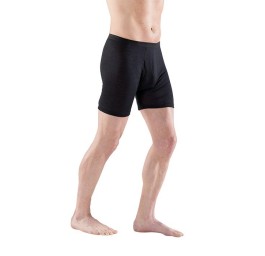 EUSANA hommes caleçon long 1/4 L noir