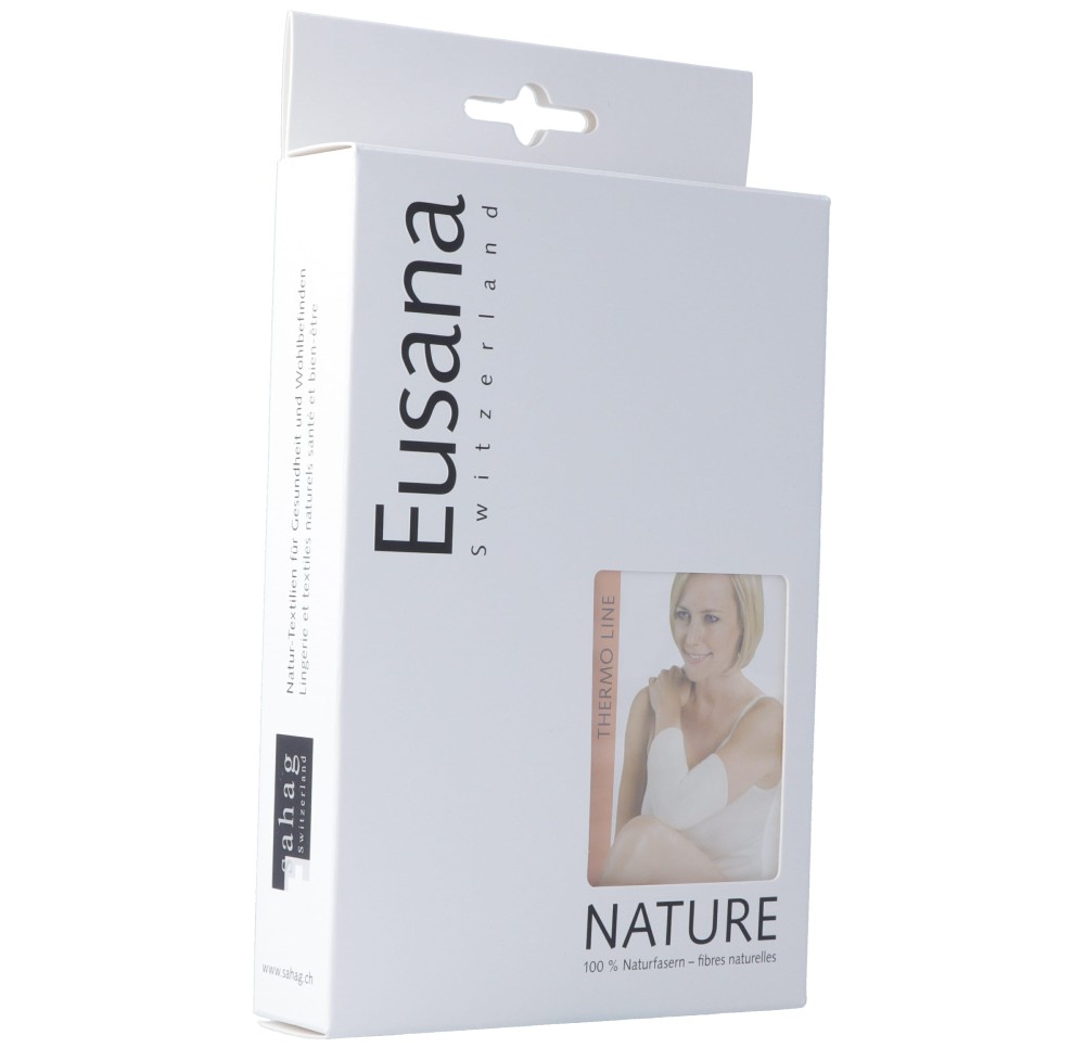 EUSANA chauffe genou double tricot S ivoire